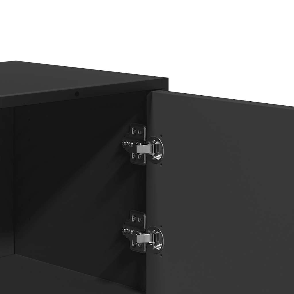 skab 35,5x35x106,5 cm konstrueret træ og metal