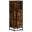 skab sonoma-eg 35,5x35x106,5 cm konstrueret træ og metal