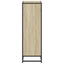 bogreol 60x35x107,5 cm konstrueret træ sonoma-eg