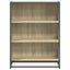 bogreol 80,5x35x107,5 cm konstrueret træ sonoma-eg