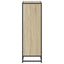 bogreol 80,5x35x107,5 cm konstrueret træ sonoma-eg