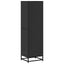 bogreol 40x35x139 cm konstrueret træ sort