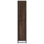 bogreol 40x35x170,5 cm konstrueret træ brun egetræ