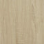 konsolbord 90x35x80 cm konstrueret træ sonoma-eg