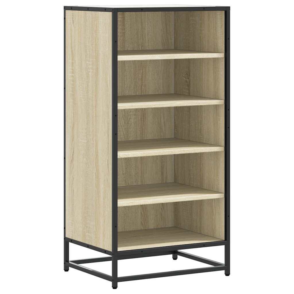 skoreol 48x38x97,5 cm konstrueret træ sonoma-eg