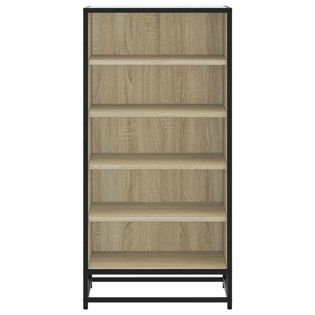 skoreol 48x38x97,5 cm konstrueret træ sonoma-eg