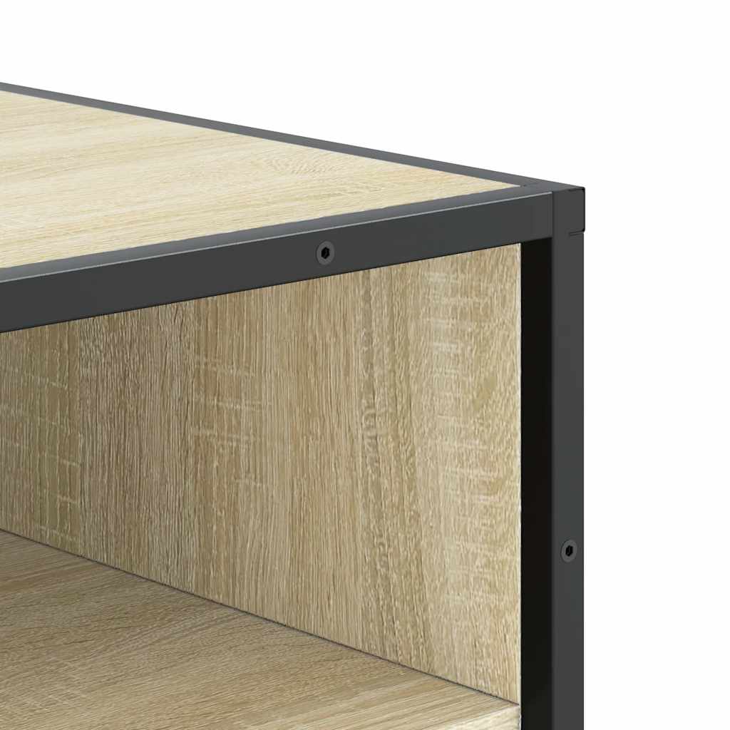 skoreol 48x38x97,5 cm konstrueret træ sonoma-eg