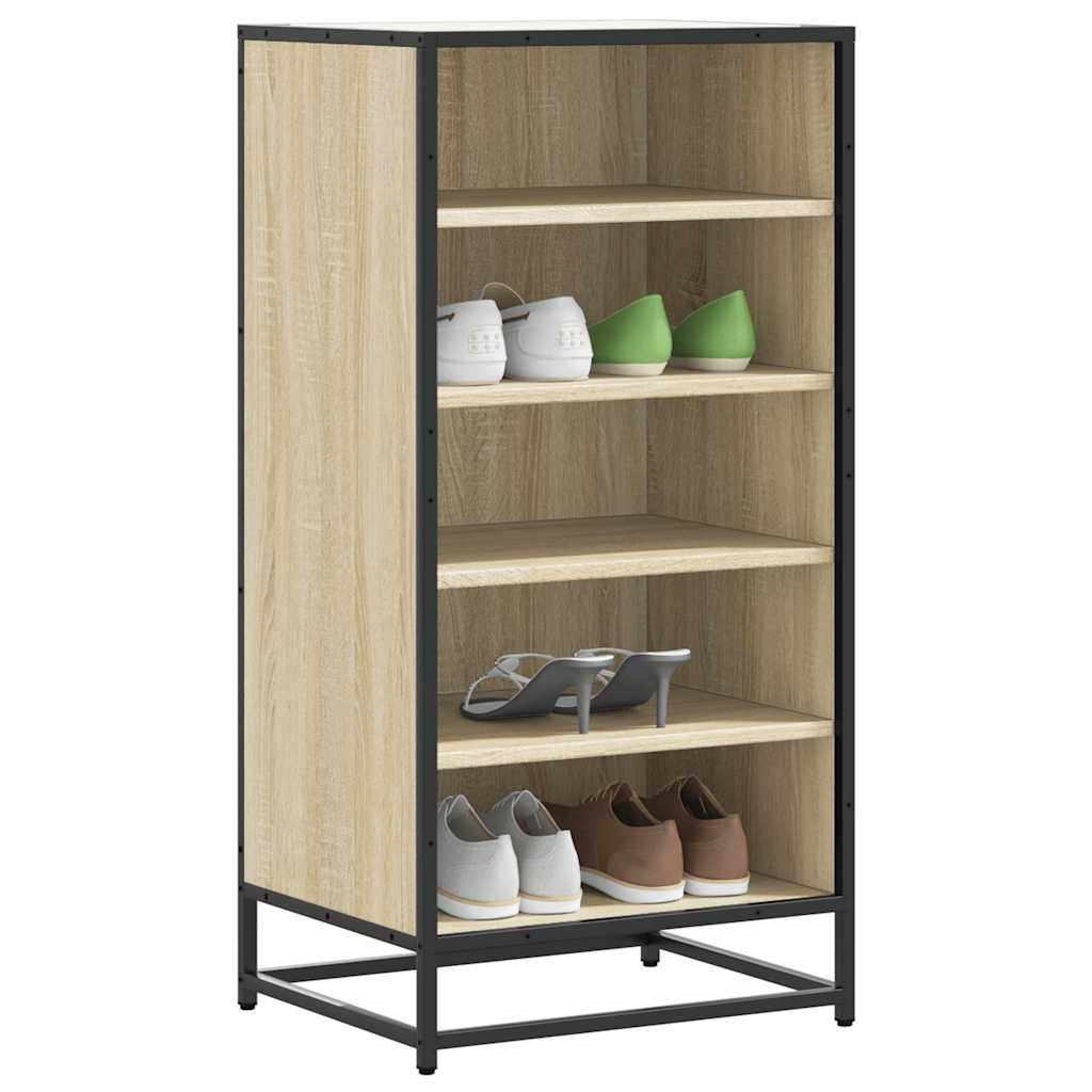 skoreol 48x38x97,5 cm konstrueret træ sonoma-eg
