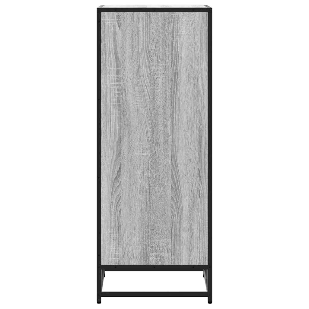 skoreol 48x38x97,5 cm konstrueret træ grå
