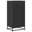 skostativ 48x38x97,5 cm konstrueret træ sort