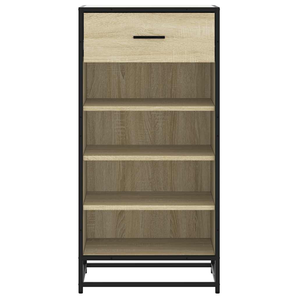skoreol 48x38x97,5 cm konstrueret træ sonoma-eg