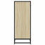 skoreol 48x38x97,5 cm konstrueret træ sonoma-eg