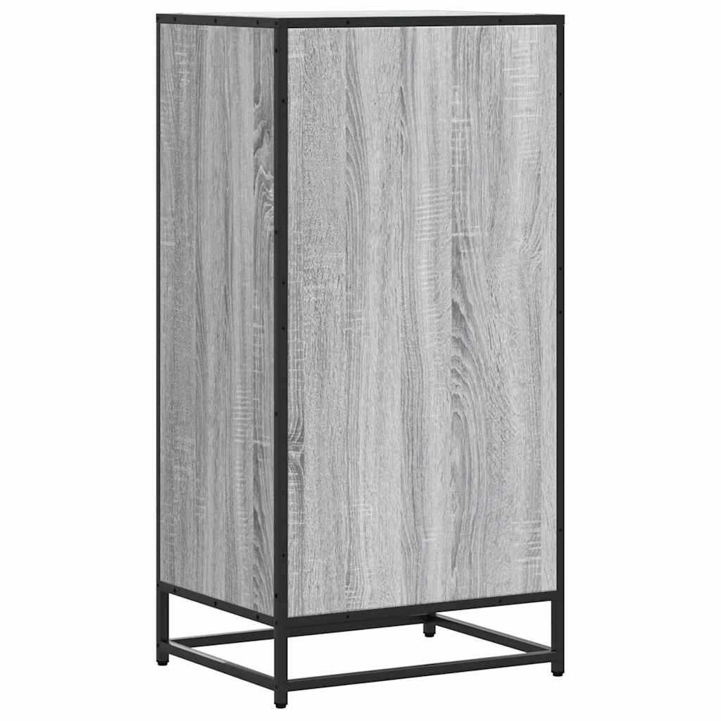 skoreol 48x38x97,5 cm konstrueret træ grå