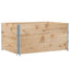 pallerammer 3 stk. 120x80 cm massivt fyrretræ