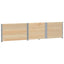 pallerammer 3 stk. 150x100 cm massivt fyrretræ