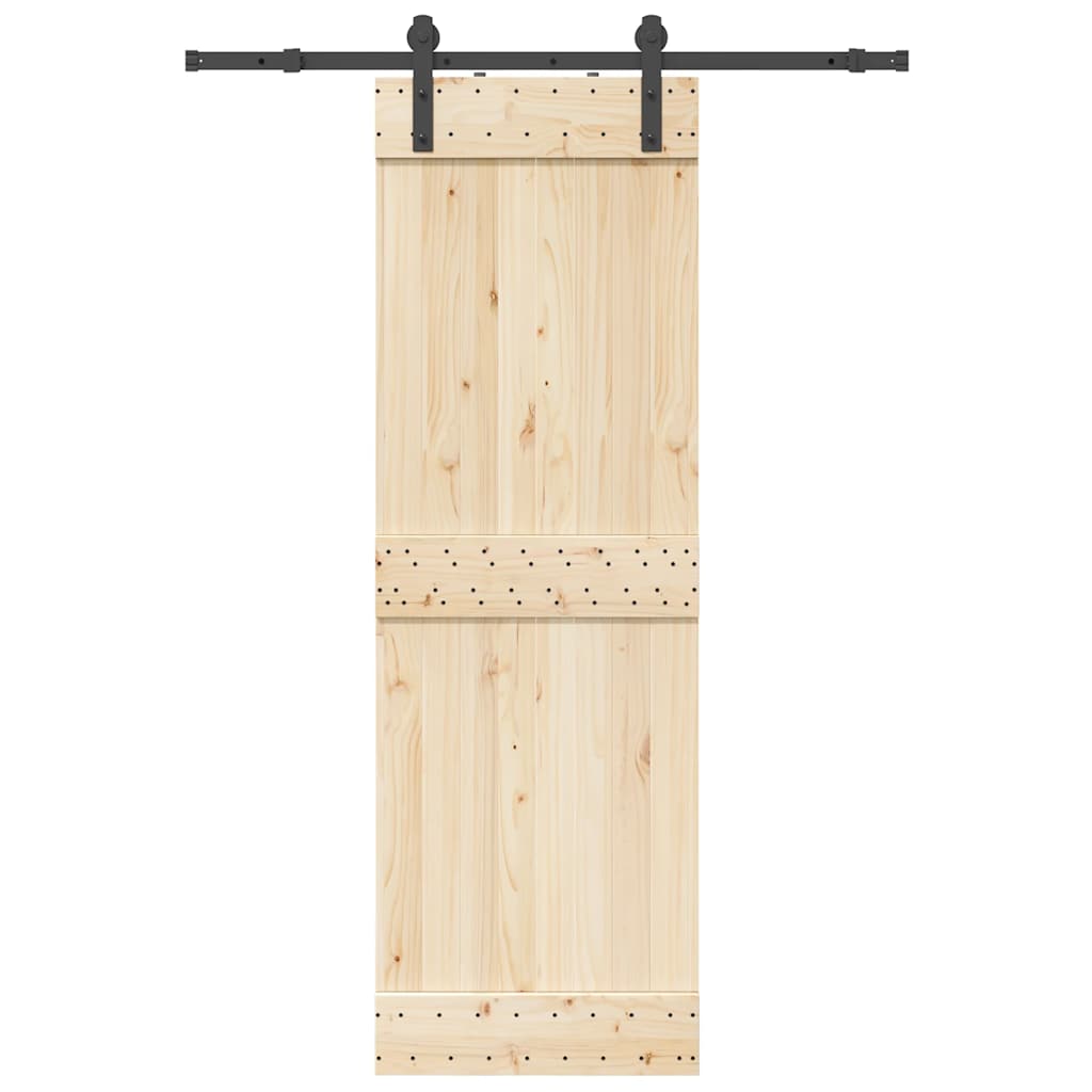 skinnesæt til skydedør 152 cm stål sort