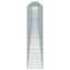 gabionkurv med cover 1000x50x200 cm galvaniseret jern