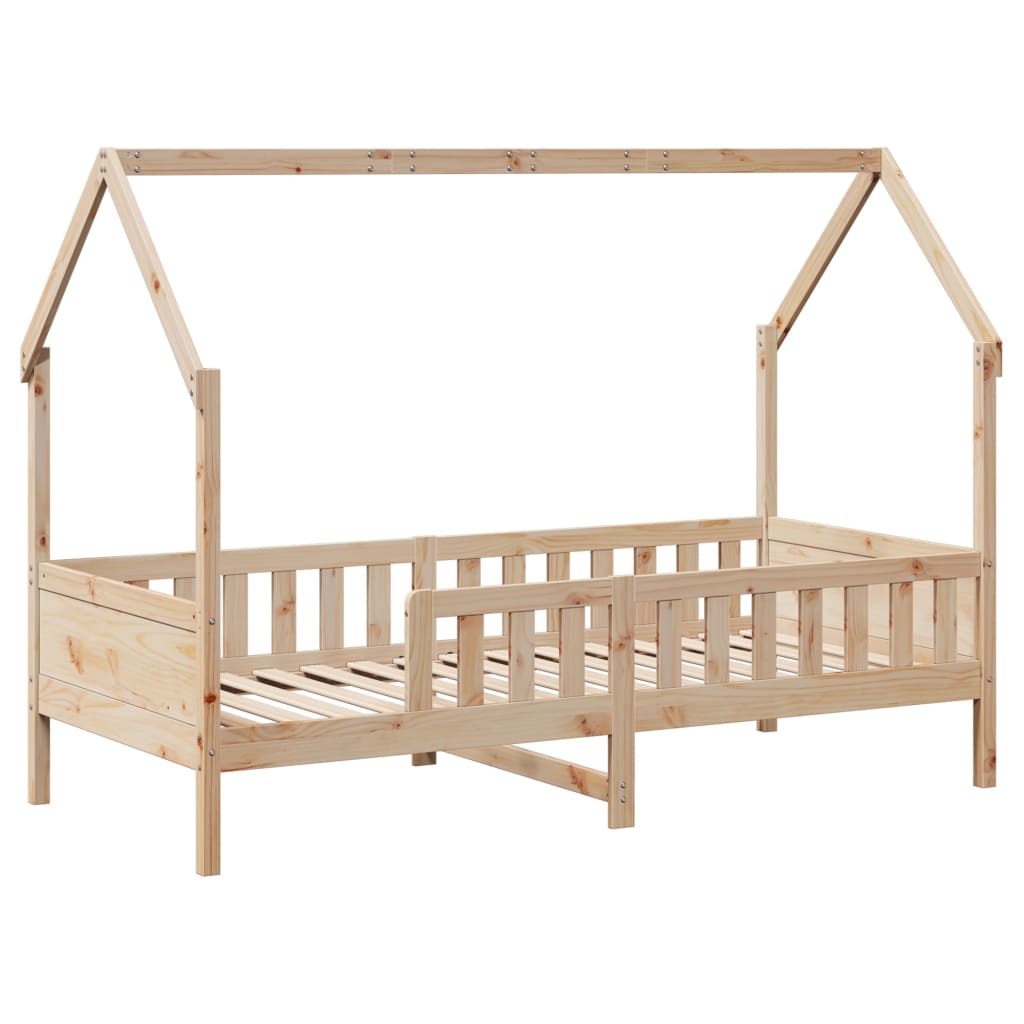 sengeramme til husseng 80x200 cm massivt fyrretræ