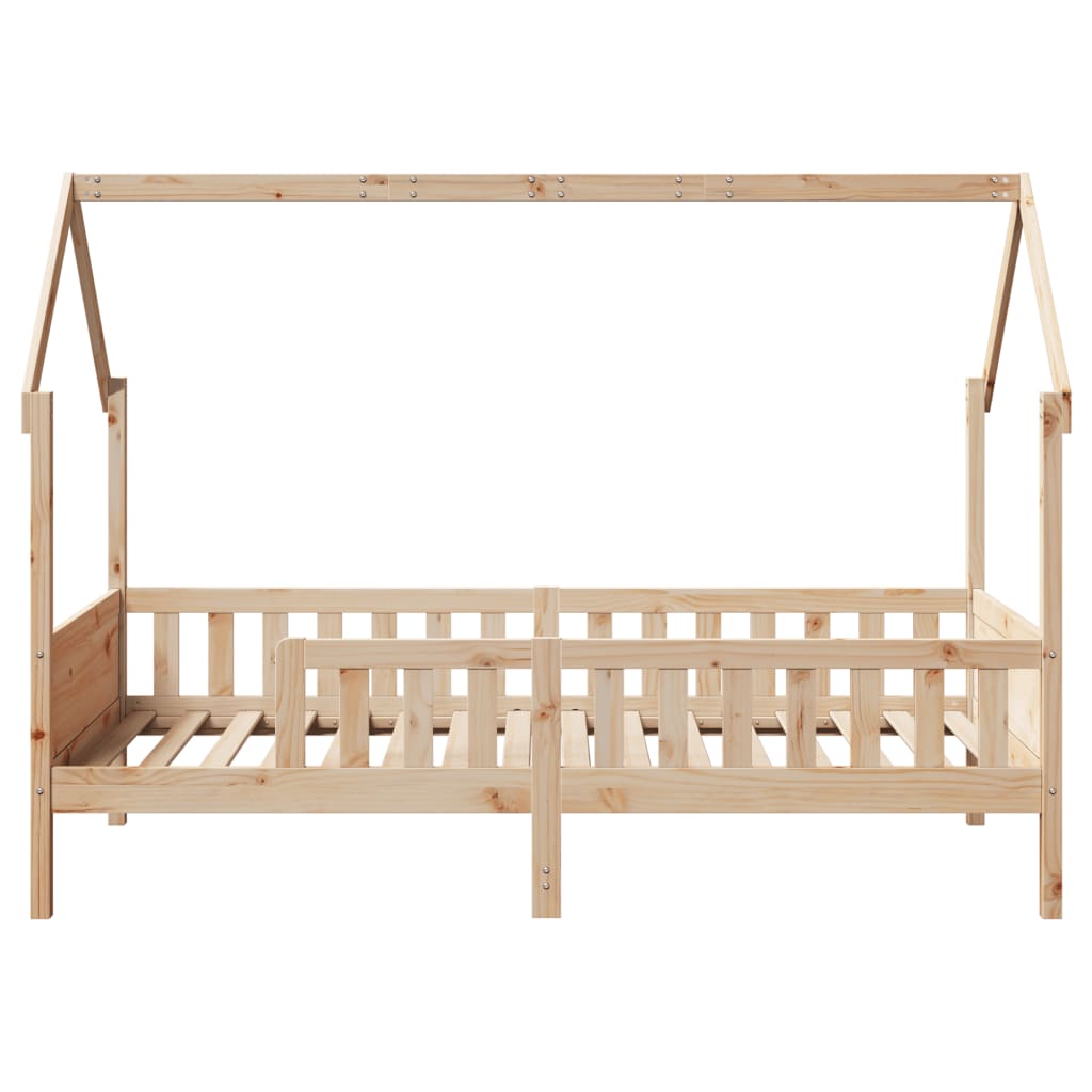 sengeramme til husseng 90x190 cm massivt fyrretræ