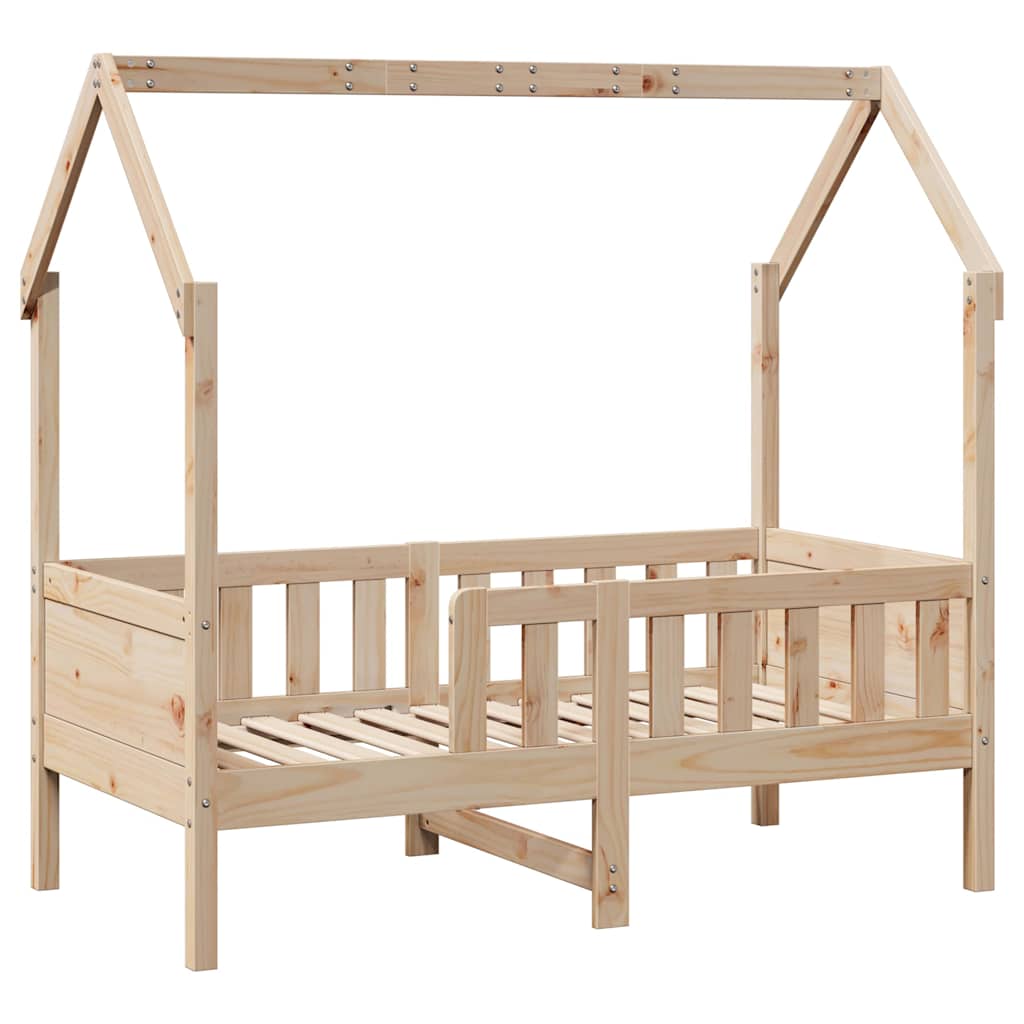 sengeramme til husseng 80x160 cm massivt fyrretræ
