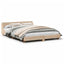 sengeramme uden madras 140x190 cm massivt fyrretræ
