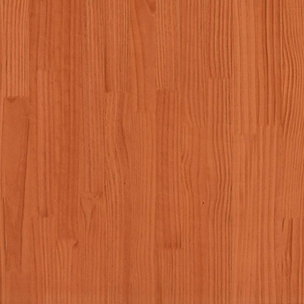 sengeskuffer 2 stk. 75x55x17 cm massivt fyrretræ gyldenbrun