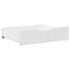 sengeskuffer 2 stk. 65x55x17 cm massivt fyrretræ hvid