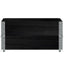 pallerammer 2 stk. 80x60 cm massivt fyrretræ sort