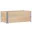 pallerammer 2 stk. 100x50 cm massivt fyrretræ