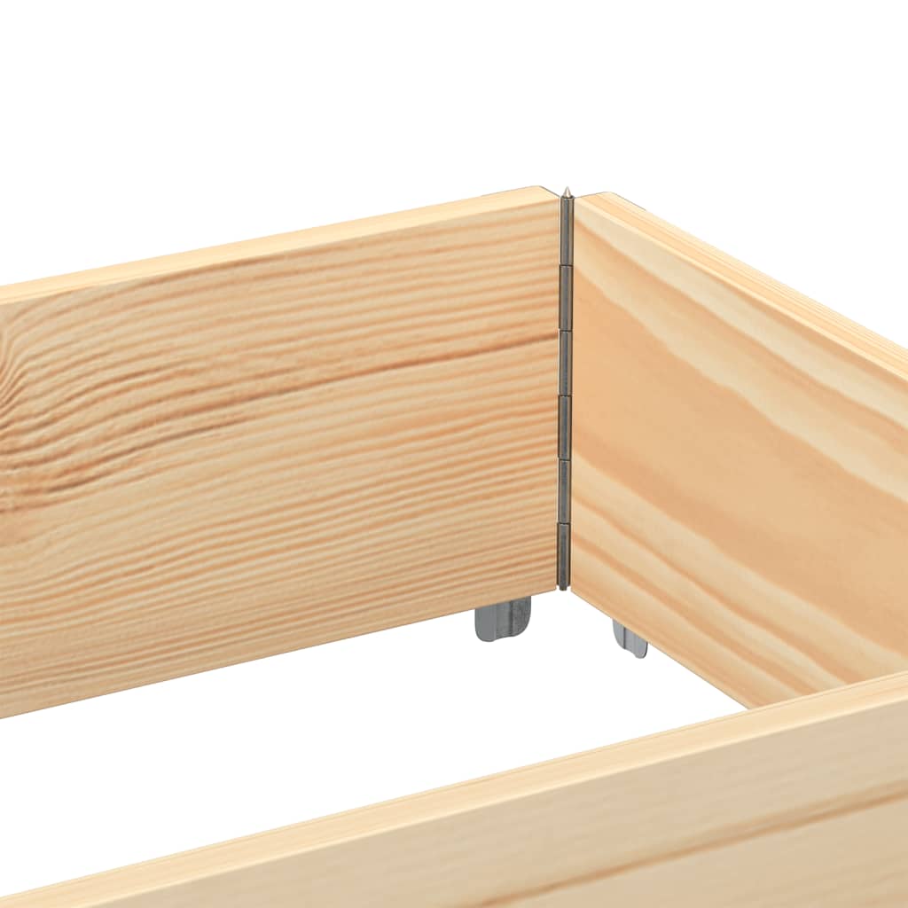 palleramme 150x50 cm massivt fyrretræ