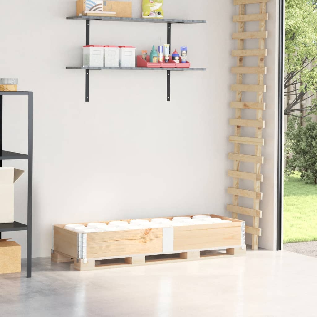 palleramme 150x50 cm massivt fyrretræ
