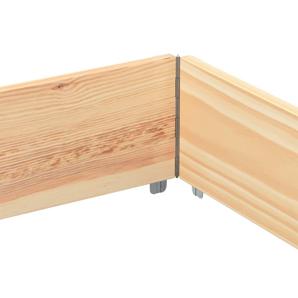 palleramme 150x100 cm massivt fyrretræ