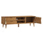 tv-skab MOLDE 158x40x49 cm massivt fyrretræ brun