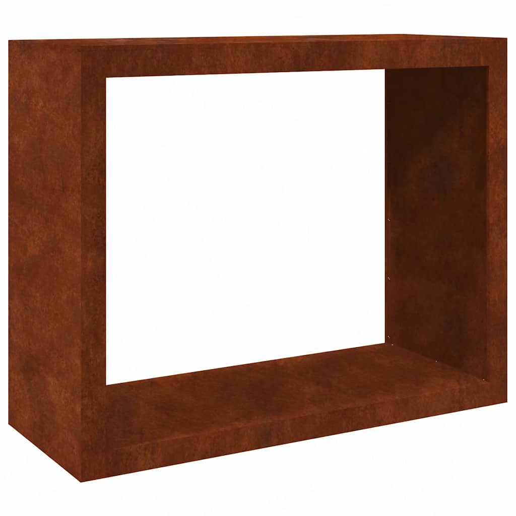 Brændereol 100x40x80 cm i vejrbestandigt stål
