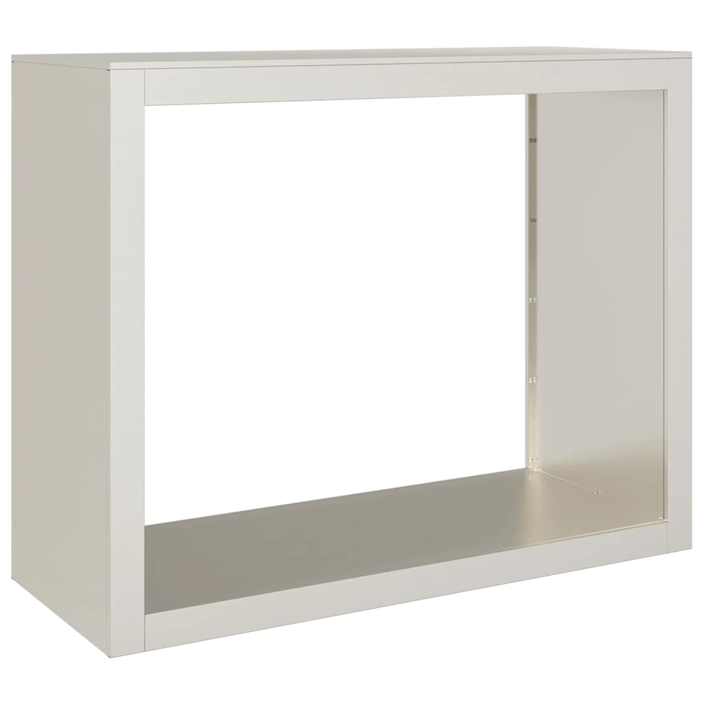 Brændereol 100x40x80 cm i vejrbestandigt stål