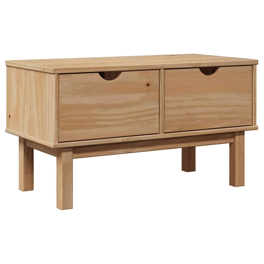 entrébænk OTTA 80x40x45 cm massivt fyrretræ