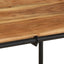 tv-bord 100x42x40 cm massivt akacietræ