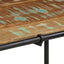 konsolbord 110x42x76 cm massivt genbrugstræ