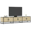 tv-bord 210x35x41 cm konstrueret træ sonoma-eg