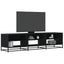 tv-bord 180x40x46 cm konstrueret træ sort