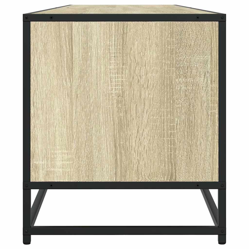 tv-bord 180x40x46 cm konstrueret træ sonoma-eg