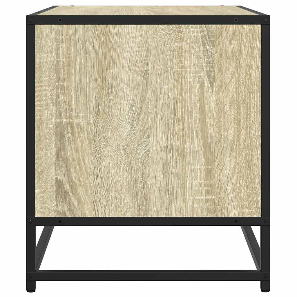 tv-bord 270x40x46 cm konstrueret træ sonoma-eg