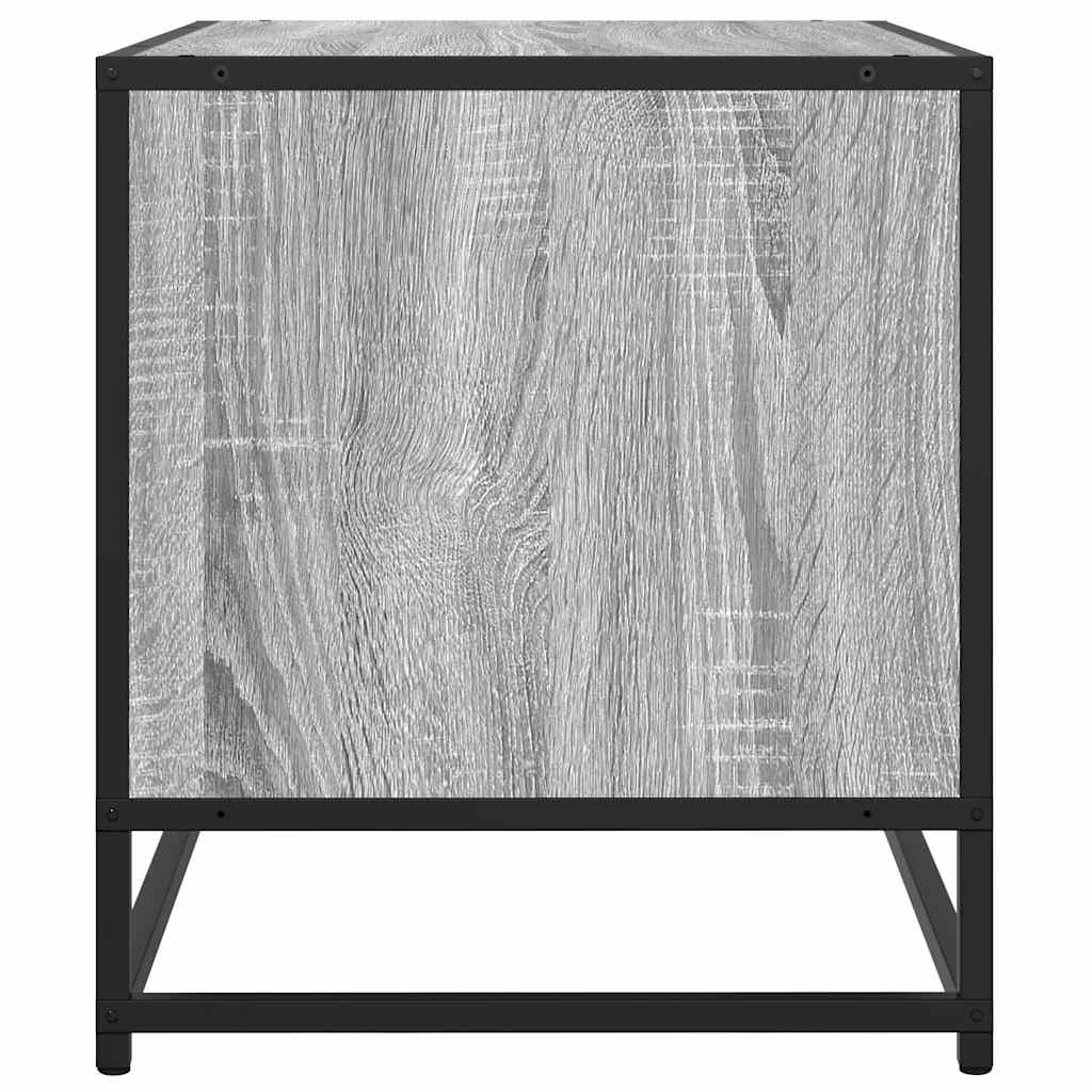 tv-bord 270x40x46 cm konstrueret træ grå sonoma-eg