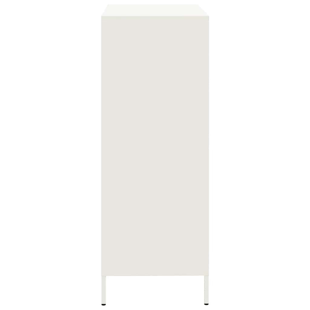 skab 68x39x101,5 cm stål hvid