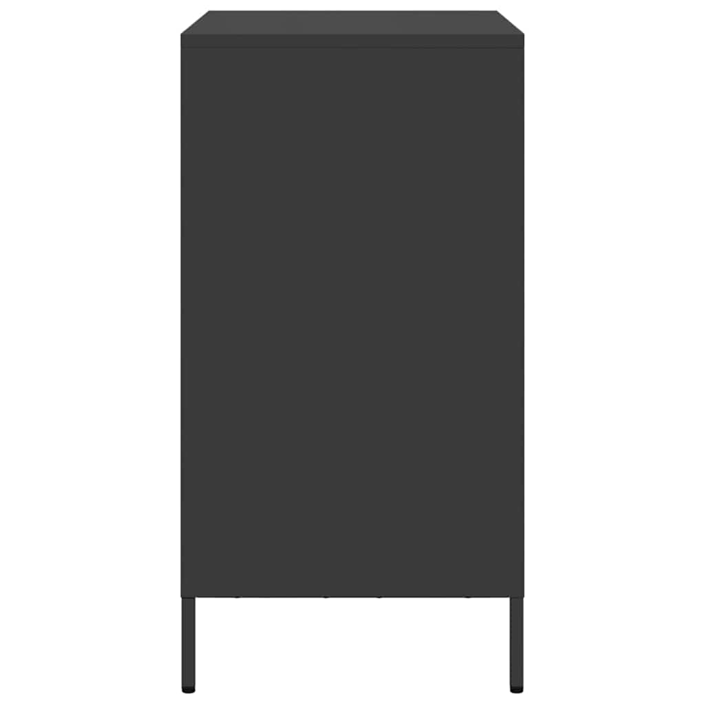 skænk 68x39x73,5 cm koldvalset stål sort