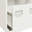 skab 68x39x73,5 cm koldvalset stål hvid