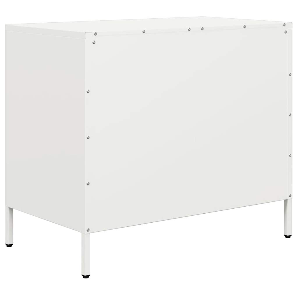 skab 68x39x58,5 cm koldvalset stål hvid