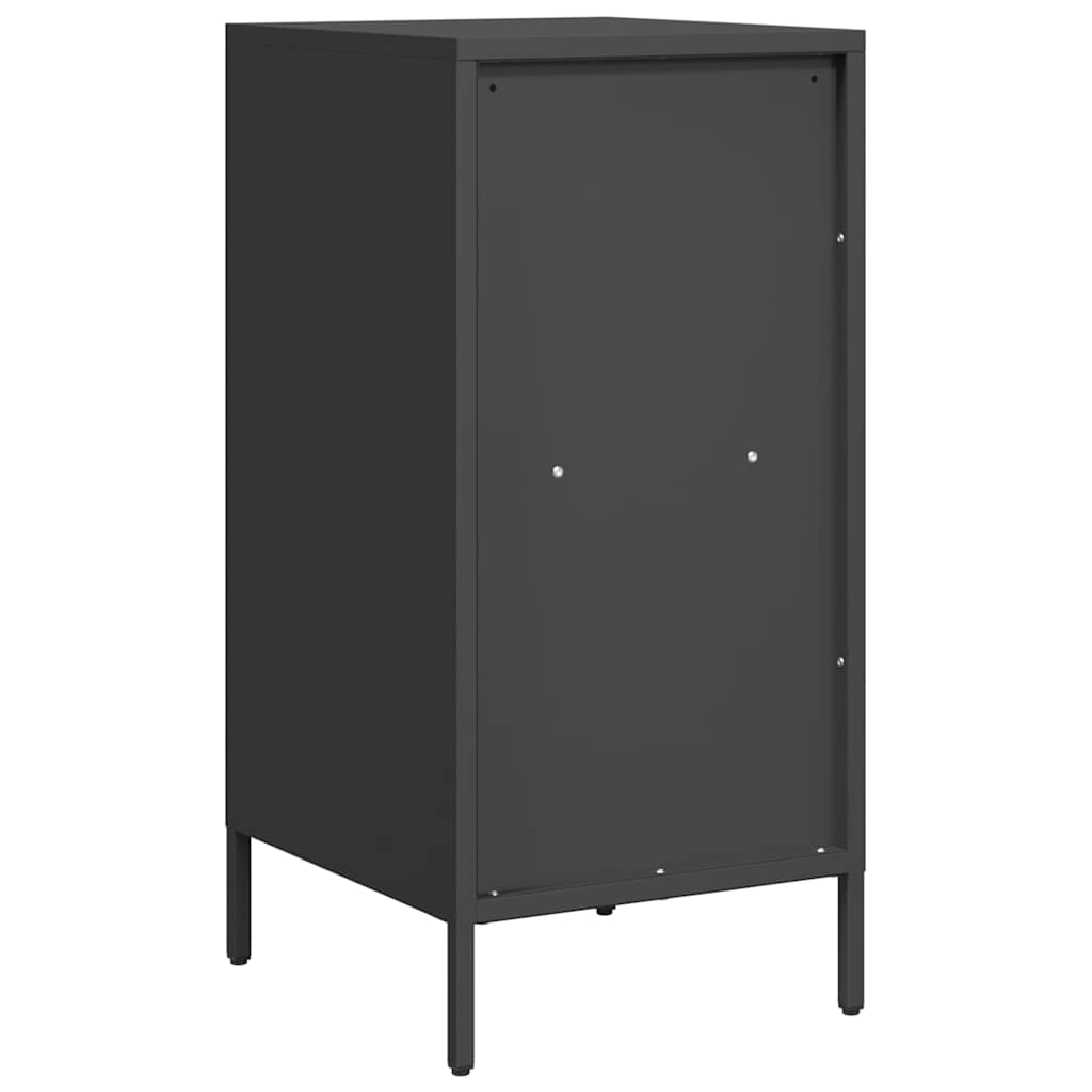 skænk 35x39x73,5 cm koldvalset stål sort