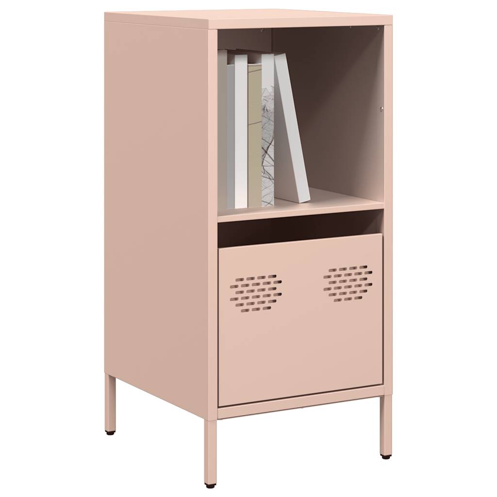 skab 35x39x73,5 cm koldvalset stål lyserød