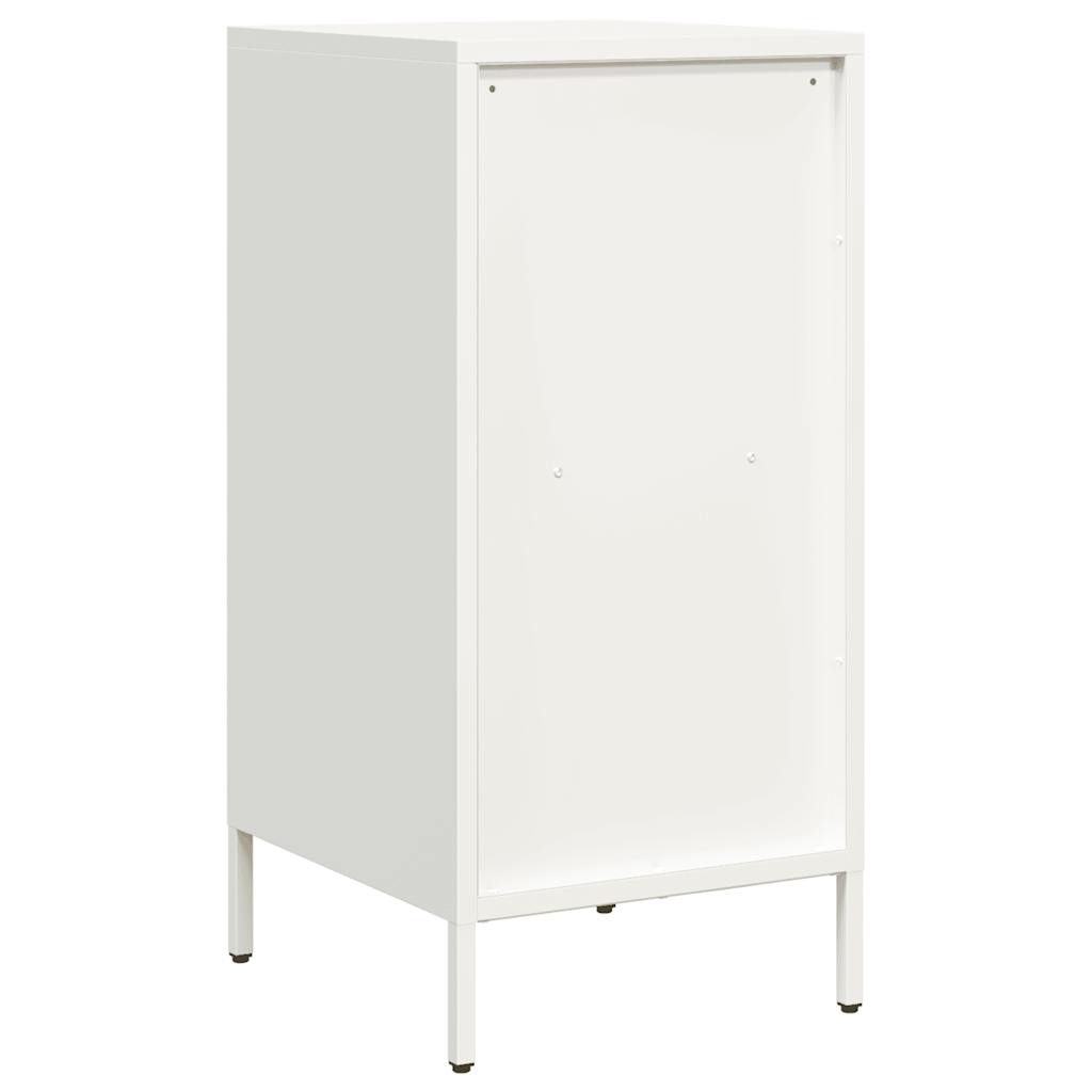 skænk 35x39x73,5 cm koldvalset stål hvid